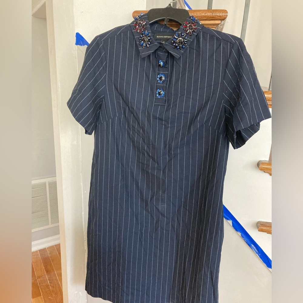 Banana Republic Oxford shirt dress